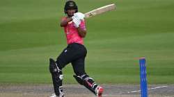 Cheteshwar Pujara batting for Sussex