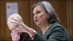 US Acting deputy Secretary of State and Under Secretary of State for Political Affairs Victoria Nuland.