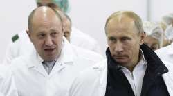 Wagner group leader Yevgeny Prigozhin and Russian President Vladimir Putin