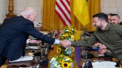 President Joe Biden with Ukrainian President Volodymyr Zelenskyy