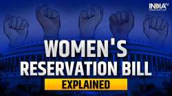 Demand for the passage of the Women's Reservation Bill is growing