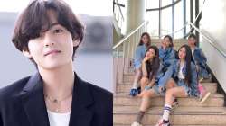 BTS V and K-Pop girl group NewJeans