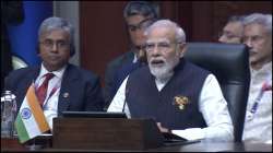 PM Modi addressing the 20th ASEAN-India Summit in Jakarta, indonesia