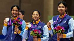 India women's shooting team