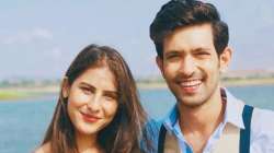 Vikrant Massey with his wife Sheetal Thakur