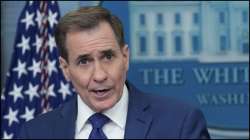 US National Security Council (NSC) Coordinator for Strategic Communications John Kirby