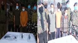 Five terrorists were arrested in two raids