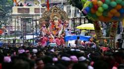 Lalbaugcha Raja ganresh idol, idol immersion, Mukesh Ambani, ambani family offer prayers, Mumbai Lal