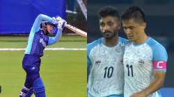 India women's cricket team captain Smriti Mandhana and men's football team captain Sunil Chhetri