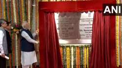 Prime Minister Narendra Modi inaugurates the extension of Delhi Airport Metro Express line