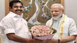 Edappadi K Palaniswami with PM Modi