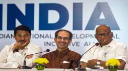 NCP chief Sharad Pawar, Shiv Sena (UBT) chief Uddhav Thackeray and Maharashtra Congress President Nana Patole