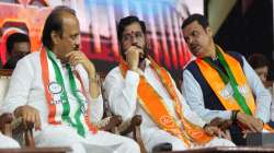 Maharashtra Chief Minister Eknath Shinde and Deputy CMs Devendra Fadnavis, Ajit Pawar