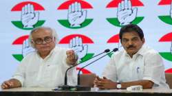 Congress leaders Jairam Ramesh and KC Venugopal