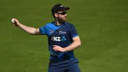 Kane Williamson practising at New Zealand camp in England on August 29, 2023