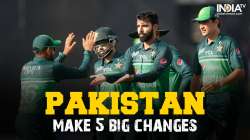 Pakistan announced their playing XI for the Sri Lanka game