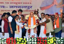 Amit Shah in Chhattisgarh