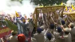 AAP stages protest