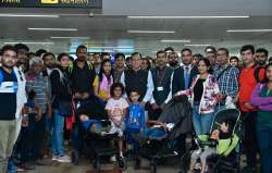 Over 200 Indian nationals aboard a flight under 'Operation Ajay' arrived in New Delhi on Saturday.