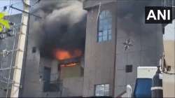 Fire breaks out in Delhi's Bawana