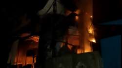 Fire incident in Bhiwandi