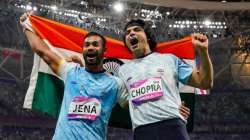 Neeraj Chopra and Kishore Jena