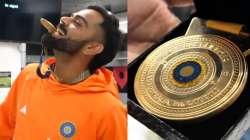 Virat Kohli got the Indian team's first dressing room award after the World Cup match against Australia