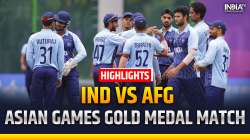 India won the Gold medal in men's cricket event after rain washed out the final