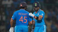 Rohit Sharma vs Virat Kohli vs Afghanistan in ICC World Cup match on Oct 11, 2023