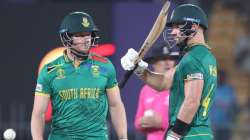 David Miller and Aiden Markram vs Pakistan at World Cup 2023 on Oct 27, 2023