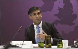 British Prime Minister Rishi Sunak