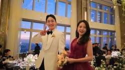 EXO member Chen and his wife Mi-hee