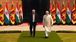 Sri Lankan President Ranil Wickremesinghe and PM Narendra Modi