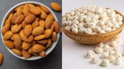 Almonds vs Makhana