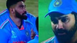 Rohit Sharma Mohammed Siraj crying