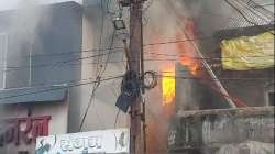 Fire at Nagpur market