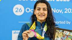 Bavya Sachdeva at National Games in Goa on November 2