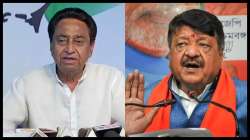 Madhya Pradesh Congress President Kamal Nath and BJP leader Kailash Vijayvargiya