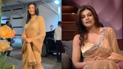 Sushmita Sen saree