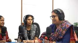 Smriti Irani, Smriti Irani radio show, Smriti Irani on akashvani, Akashvani Gold 100.1 MHz, Nayi Soc