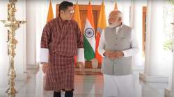 HM the King of Bhutan, Jigme Khesar Namgyel Wangchuck and PM Modi in New Delhi.