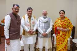 Rajasthan CM with PM Modi