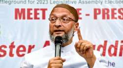 All India Majlis-e-Ittehadul Muslimeen (AIMIM) chief Asaduddin Owaisi
