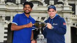 Bangladesh and New Zealand captains.