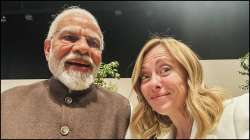 Prime Minister Narendra Modi and his Italian counterpart Giorgia Meloni.