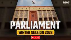 Parliament Winter Session LIVE updates, Parliament updates, Winter Session updates, BJP, Congress