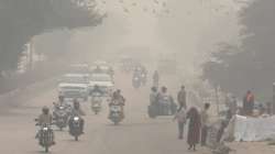 A thick blanket of smog over the Delhi-NCR region