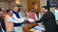 Raman Singh, Chhattisgarh, Raman Singh files nomination for Speaker, Chhattisgarh Assembly