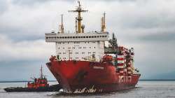 Russian nuclear-powered cargo ship bound for Antarctica 