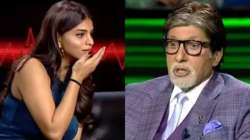 Suhana Khan on KBC